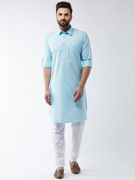 light blue colour pathani