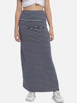 Trend Arrest - Striped Long Skirt