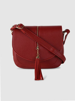 Twenty Dresses by Nykaa Fashion - Red Really Like You Sling Bag