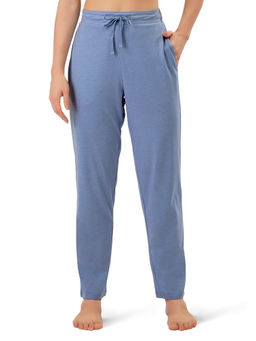 Amante - Cotton Blend Full Length Pyjama Bottom - Grey
