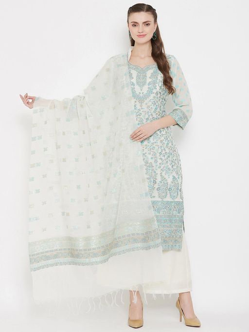 organic cotton dress material Nani iro Japanese dress fabric "Hana no toki niwa", organic cotton double  gauze, beige