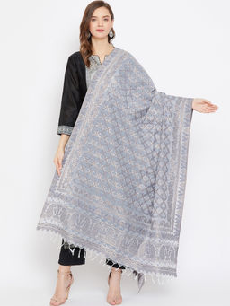 Safaa - Cotton Silk Woven Design Women Dupatta