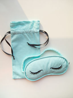 Nite Flite - Shut-Eye Sleep Mask-Aqua Blue