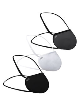 SOIE - 8 Layer Reusable SN 99.9 Protection Head Loops Freedom Mask - Pack Of 3