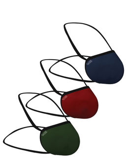 SOIE - 8 Layer Reusable SN 99.9 Protection Head Loops Freedom Mask - Pack Of 3