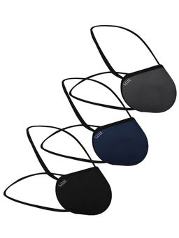 SOIE - 8 Layer Reusable SN 99.9 Protection Head Loops Freedom Mask - Pack Of 3