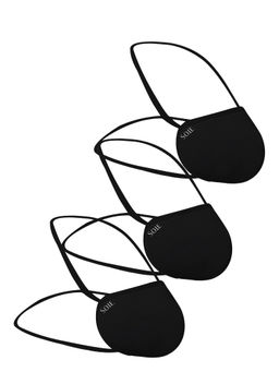 SOIE - 8 Layer Reusable SN 99.9 Protection Head Loops Freedom Mask - Pack Of 3
