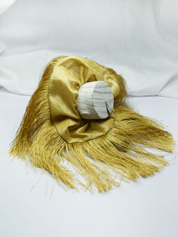 Soho Boho Studio - Alluring Gypsy Gold-Beige Scrunchies