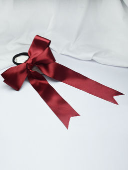 Soho Boho Studio - Lucy Red Bow Scrunchie Hair Tie