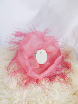 Soho Boho Studio - Pink Boho Cloud Oversized Scrunchies