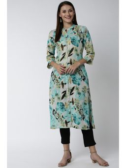 Soch - White Printed Kurti