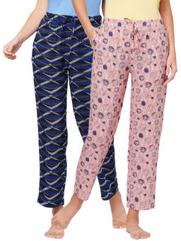 SOIE - Women'S Super-Soft Rayon Printed Pyjamas With Pockets