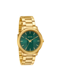 Sonata - 7134YM04 Green Dial Analaog Watch for Men