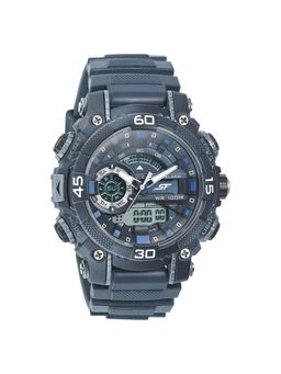 Sonata - 77070PP09 Blue Dial Analog + Digital Watch for Men