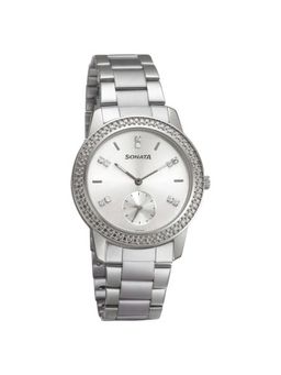 Sonata - 8165SM02 Silver Dial Analog Watch for Women