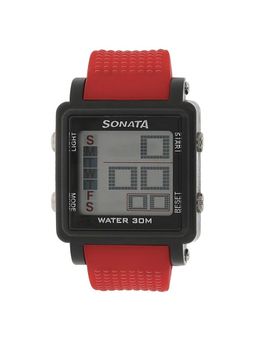 Sonata - NL77043PP03A Grey Dial Digital Watch for Men