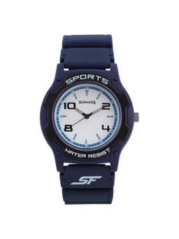 Sonata - NL7921PP13 White Dial Analog Watch for Men