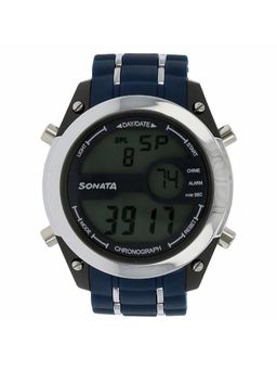 Sonata - NM77034PP03A Blue Dial Digital Watch for Men