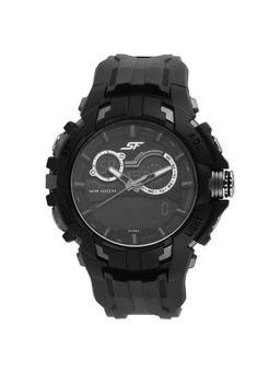 Sonata - NM77045PP02 Black Dial Analog + Digital Watch for Men