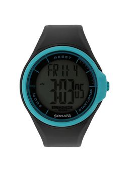 Sonata - NM7992PP12 Blue Dial Digital Watch for Men