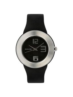 Sonata - NM8991PP03 Black Dial Analog Watch for Women