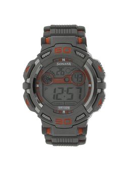 Sonata - NN77009PP03 Grey Dial Digital watch for Men