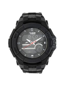 Sonata - NN77027PP01 Black Dial Analog + Digital Watch for Men