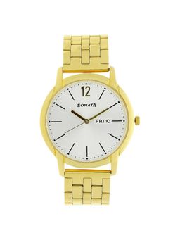 Sonata - NN77031YM06 Silver Dial Analog Watch for Men