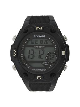 Sonata - NN77033PP04 Grey Dial Digital watch for Men