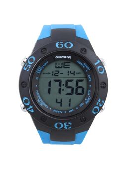 Sonata - NN77035PP01 Grey Dial Digital watch for Men