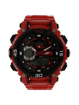 Sonata - NN77070PP02 Black Dial Analog + Digital Watch for Men