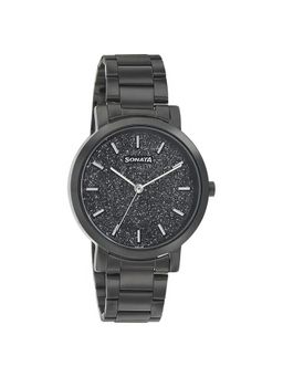 Sonata - NN8164NM01 Black Dial Analog Watch for Women