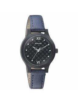 Sonata - NN87030PL02W Black Dial Analog Watch for Women