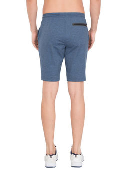 Jockey - SP19 Men Microfiber Stretch shorts with Back Zipper Pocket & StayFresh Tech-Blue Marl