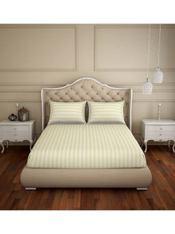 SPACES - Skyrise King Bedsheet With 2 Pillow Covers 210 Tc