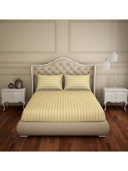 SPACES - Skyrise King Bedsheet With 2 Pillow Covers 210 Tc