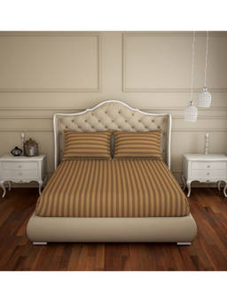 SPACES - Skyrise King Bedsheet With 2 Pillow Covers 210 Tc