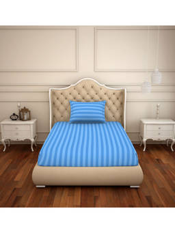 SPACES - Skyrise Single Bedsheet With Pillow Cover 210 Tc