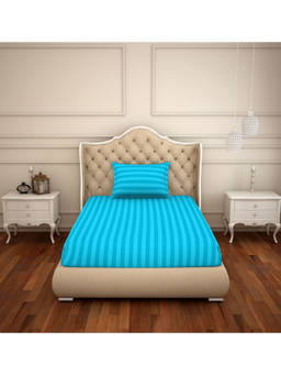SPACES - Skyrise Single Bedsheet With Pillow Cover 210 Tc
