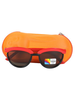 Spiky - Black Green Cateye Sunglasses