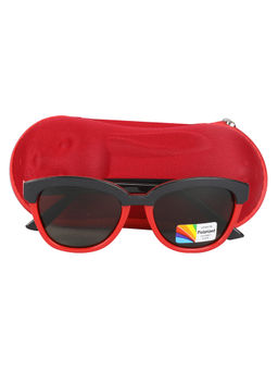 Spiky - Red Green Cateye Sunglasses