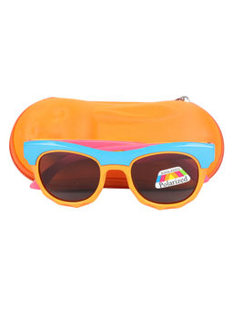 Spiky - Blue Green Round Sunglasses