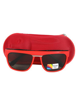 Spiky - Red Green Wayfarer Sunglasses