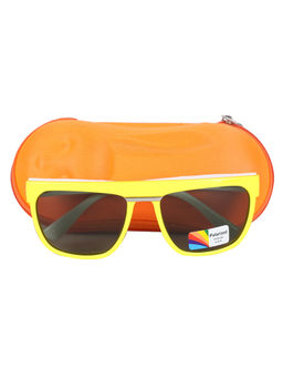Spiky - Yellow Green Wayfarer Sunglasses