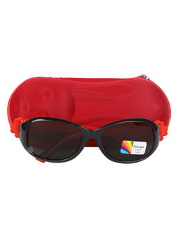 Spiky - Black Green Girls Sunglasses