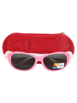 Spiky - Pink Green Girls Sunglasses