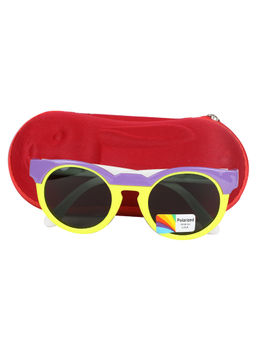 Spiky - Neutral Green Oval Sunglasses