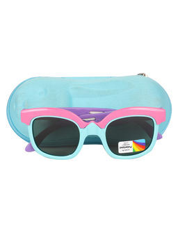 Spiky - Pink Grey Wayfarer Sunglasses