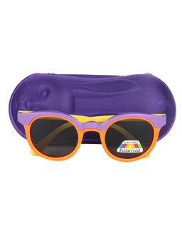 Spiky - Neutral Grey Oval Sunglasses