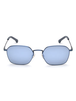 Police - Blue SPL970K 55 8B6B Rectangle Frame Style Sunglasses_SPL970K558B6BSG